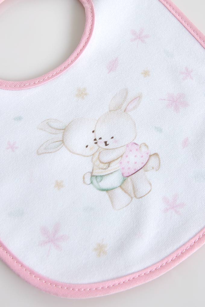 Bunnys Friends Printed Impermeable Bibs