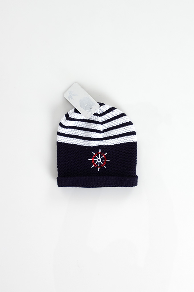 Sailor Knitted Baby Beanie