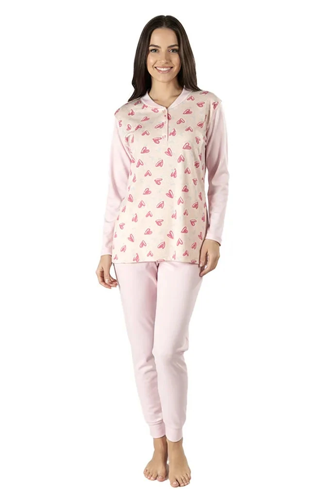 Woman Thermal Printed Mixed Pyjama Set