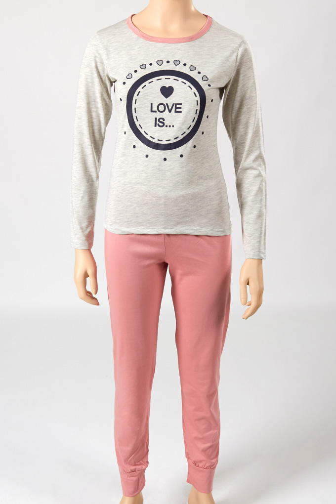 Love is... Teenager Printed Pyjama Set
