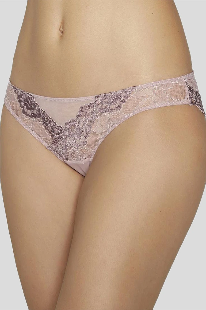 19222 Woman Laced Mini Bikini Knickers