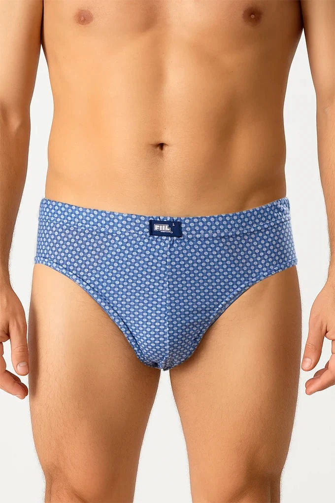 Man Cotton Printed Bikini Knickers
