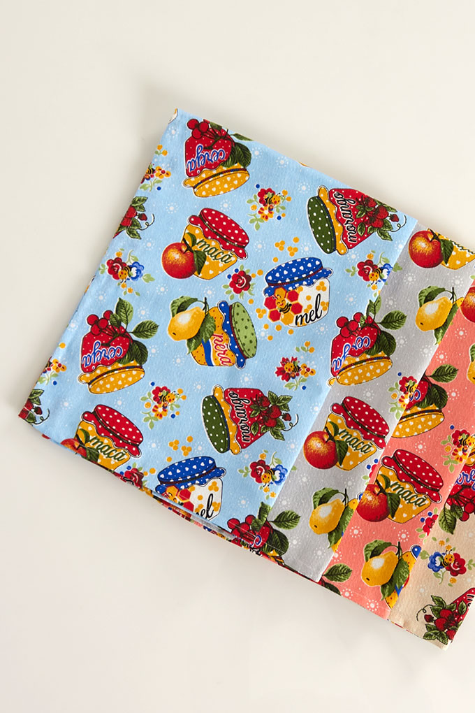 Potes Printed Twill Kitchen Cloths