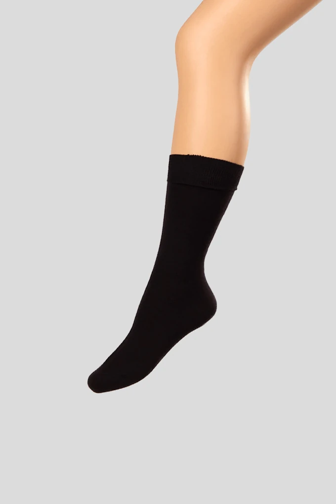 Man Cotton Darning Crew Socks
