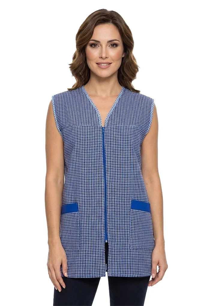 Printed Smock w/ Opening Zipper