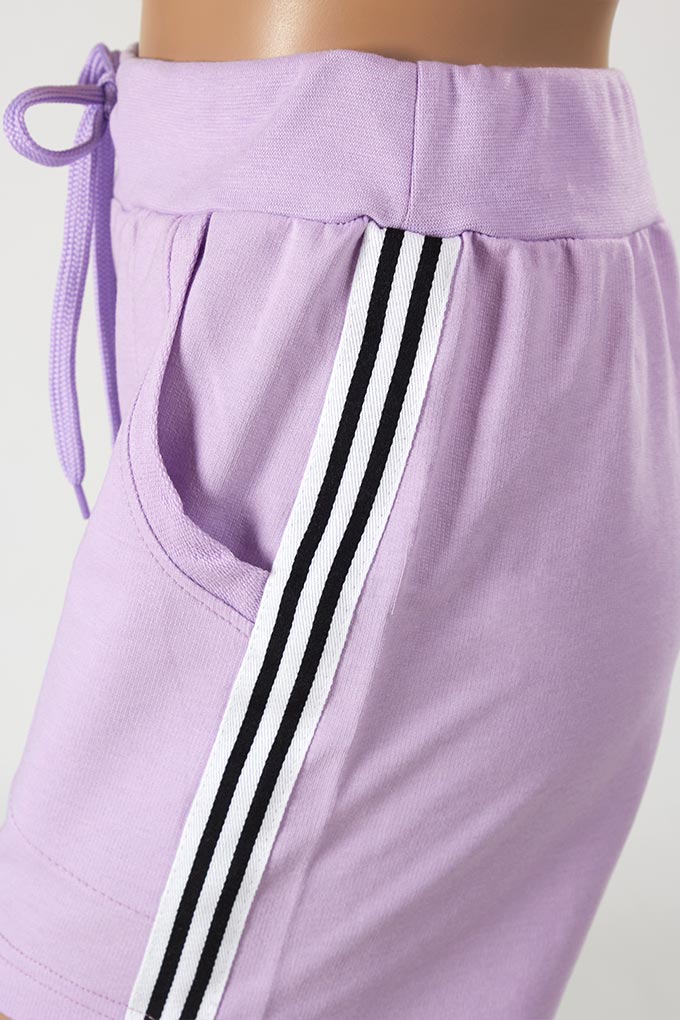 Woman Tape Jersey Shorts