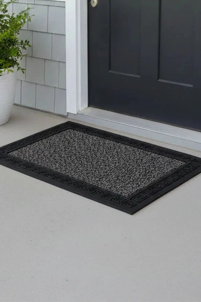Zig-Zag Rectangular Entrance Mat
