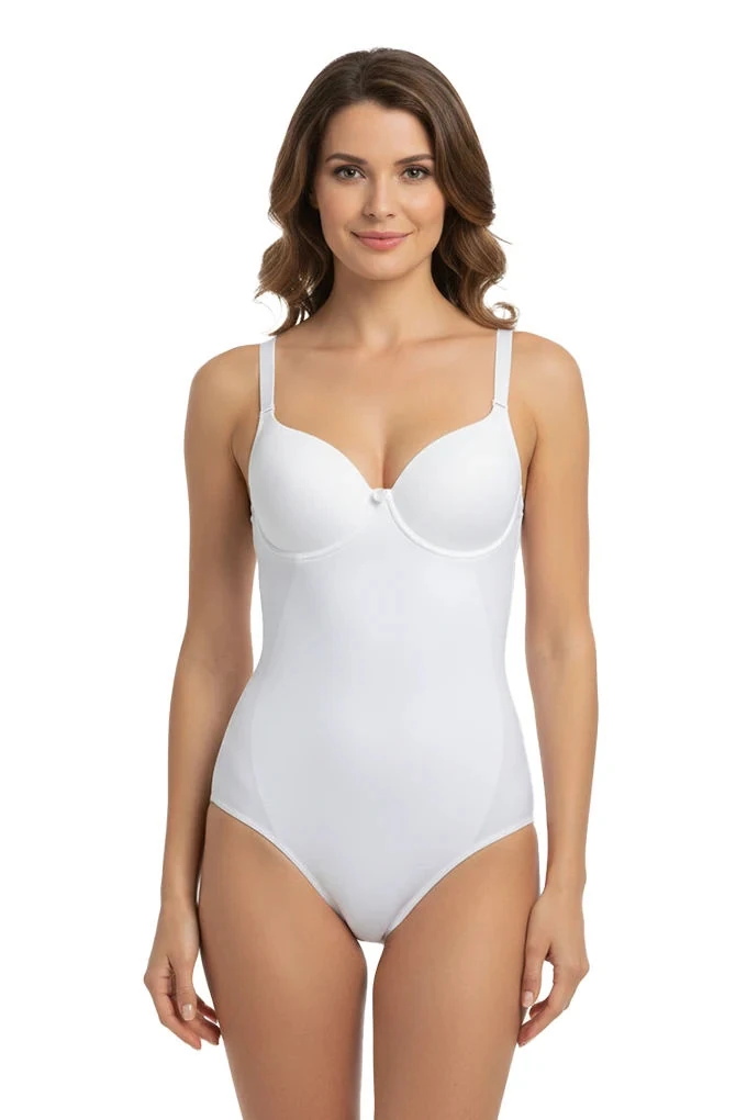 623 Cup B Underwired Microfiber Bodysuit