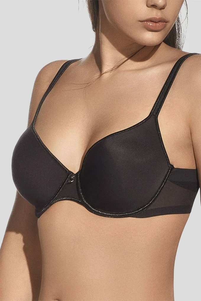 Victoria Cup B Underwired Padded Microfiber Bra