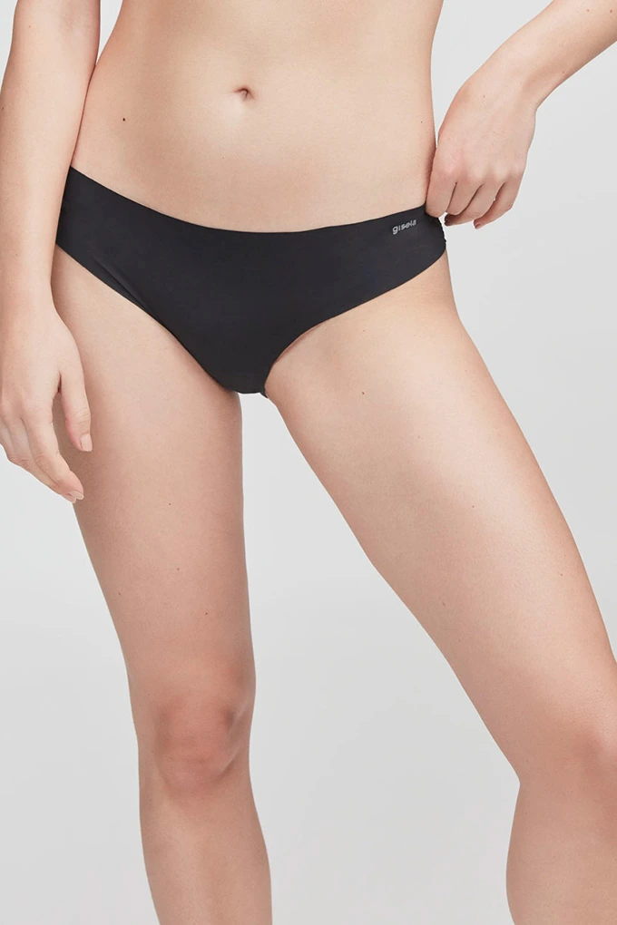 Woman Laced Microfiber Briefs