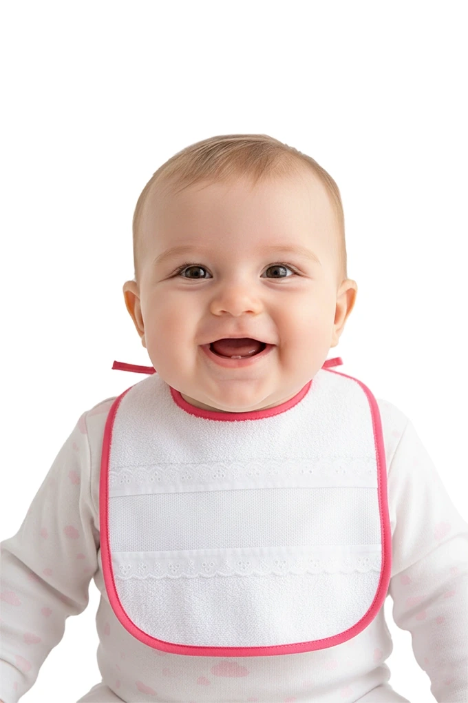 Impermeable Bibs w/ Lace