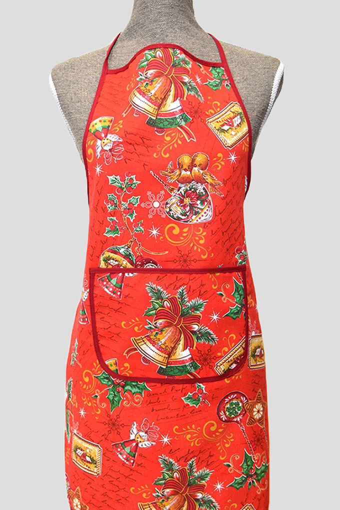 Christmas Letter Printed Kitchen Aprons