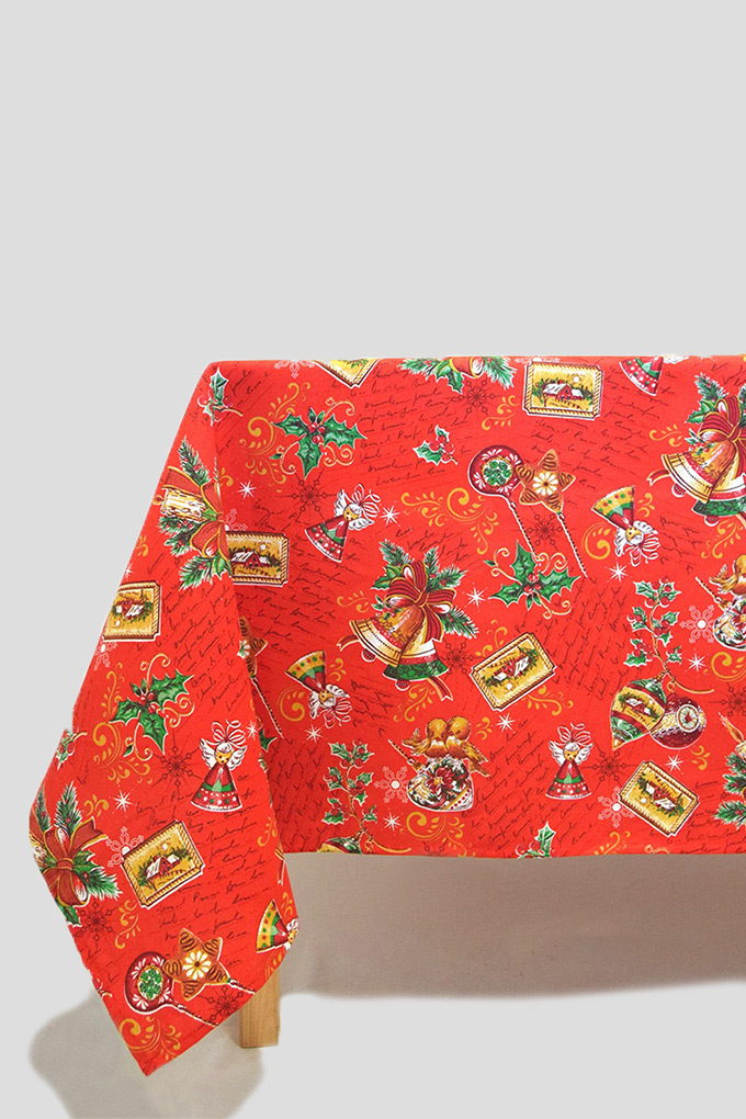 Christmas Letter Printed Tablecloth