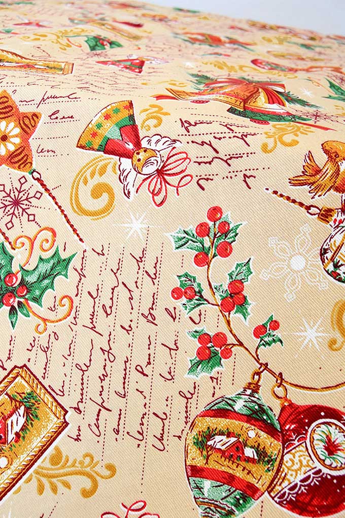 Christmas Letter Printed Kitchen Cloths