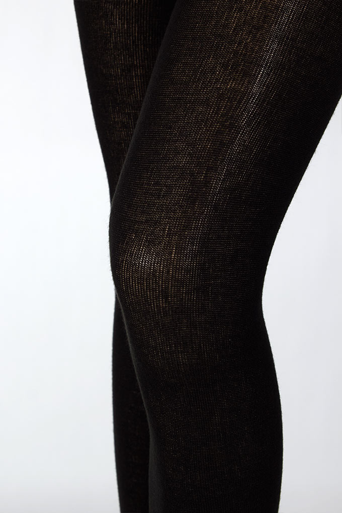 30 DEN Knitted Tights