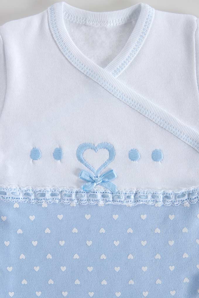 Hearts Embroidered Thermal Body