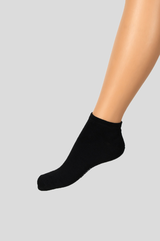 Man Cotton Plain Ankle Socks