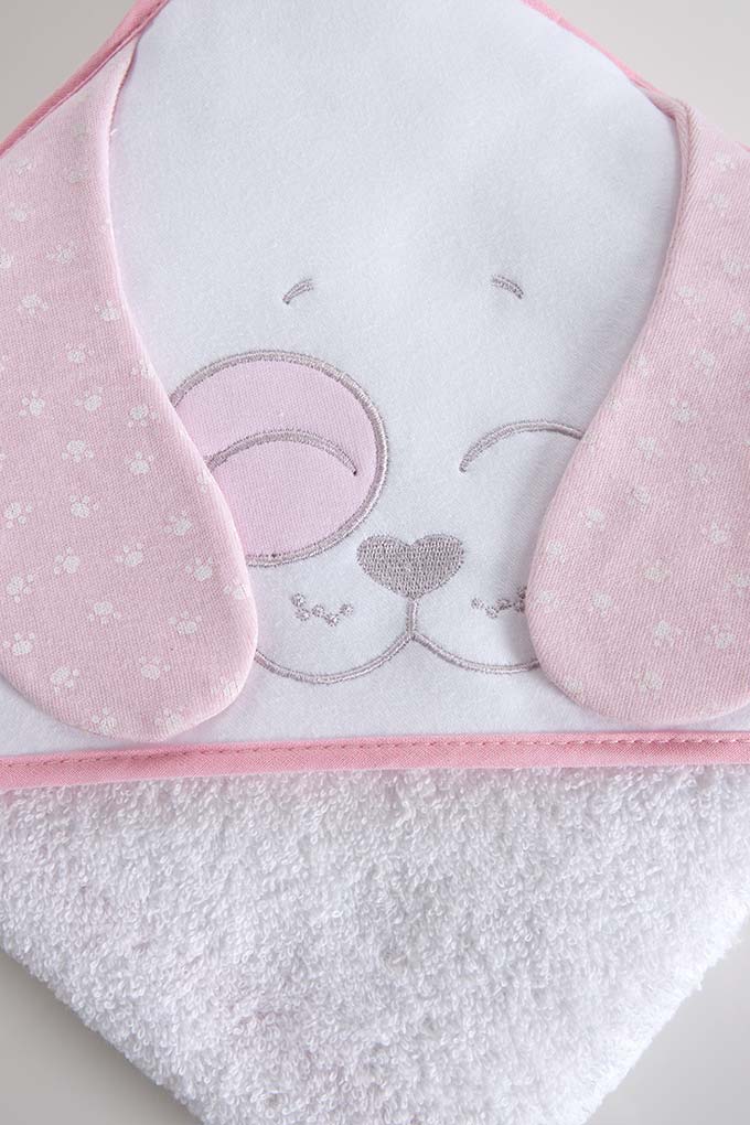 Dog Ears Embroidered Baby Towel