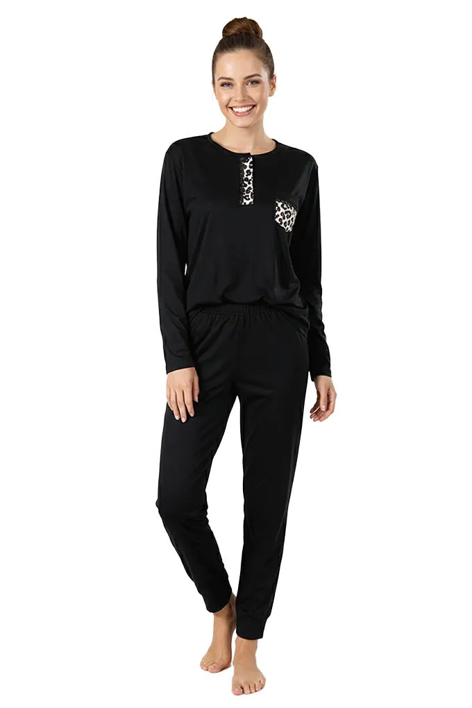 Woman Trigess Pyjama Set w/ Pocket