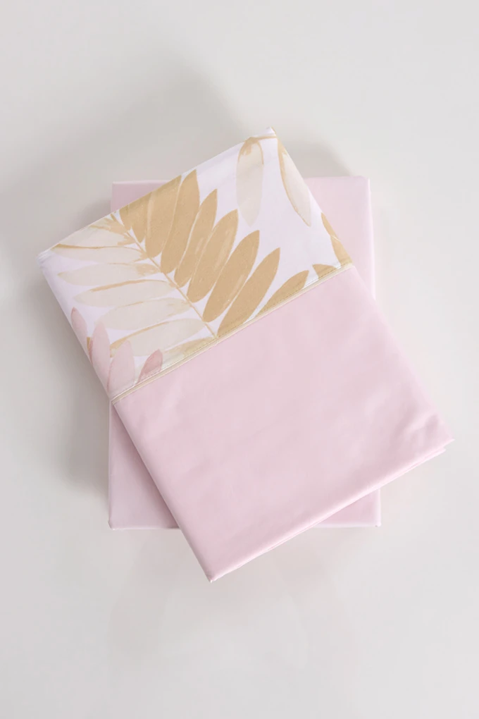 Crisa Printed Cotton Satin Sheets Set