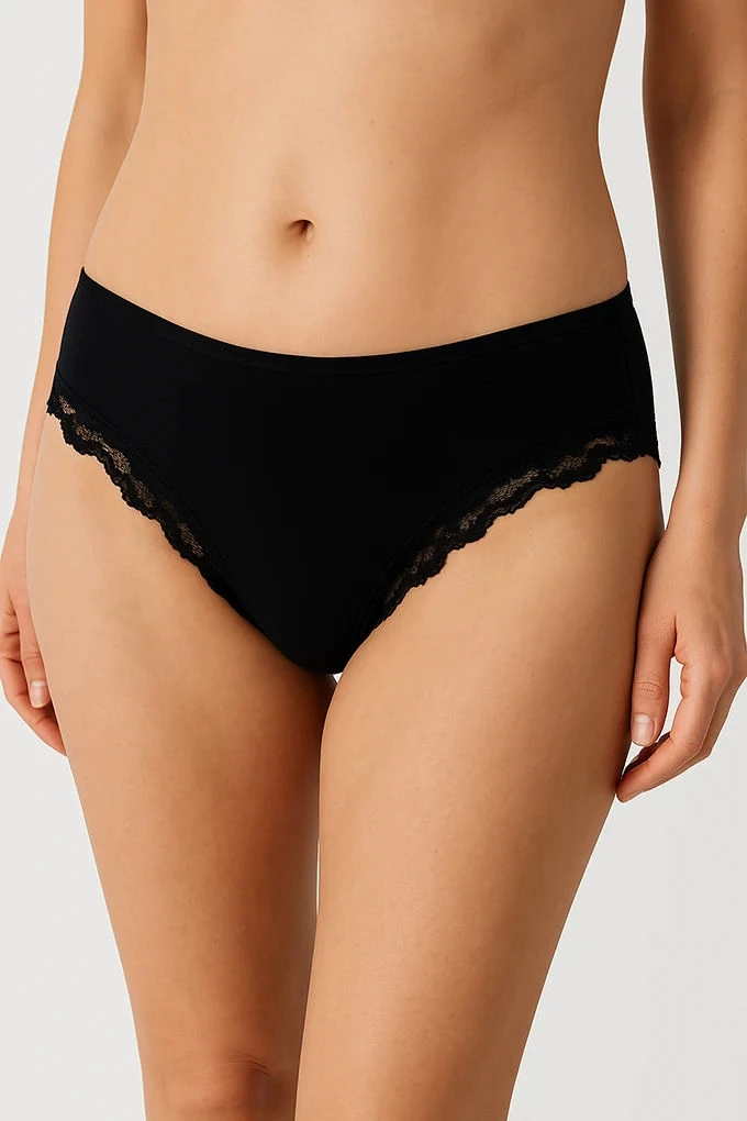 Woman Frontal Lace Briefs