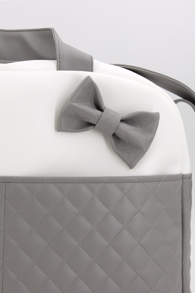 Padded Synthetic Changing Bag Bow
