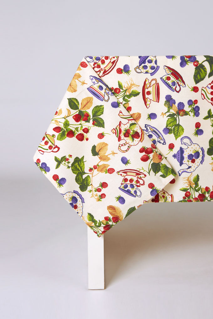 Silvestre Printed Twill Tablecloth