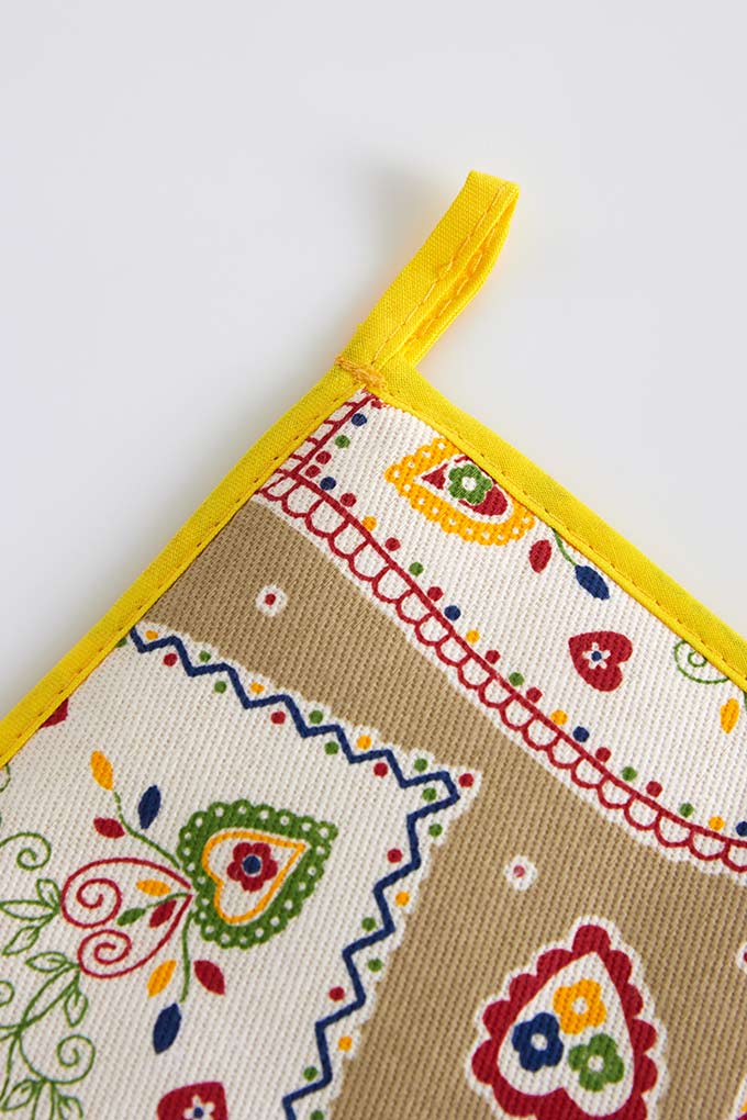 Portugal in the Heart Printed Twill Pot Holders