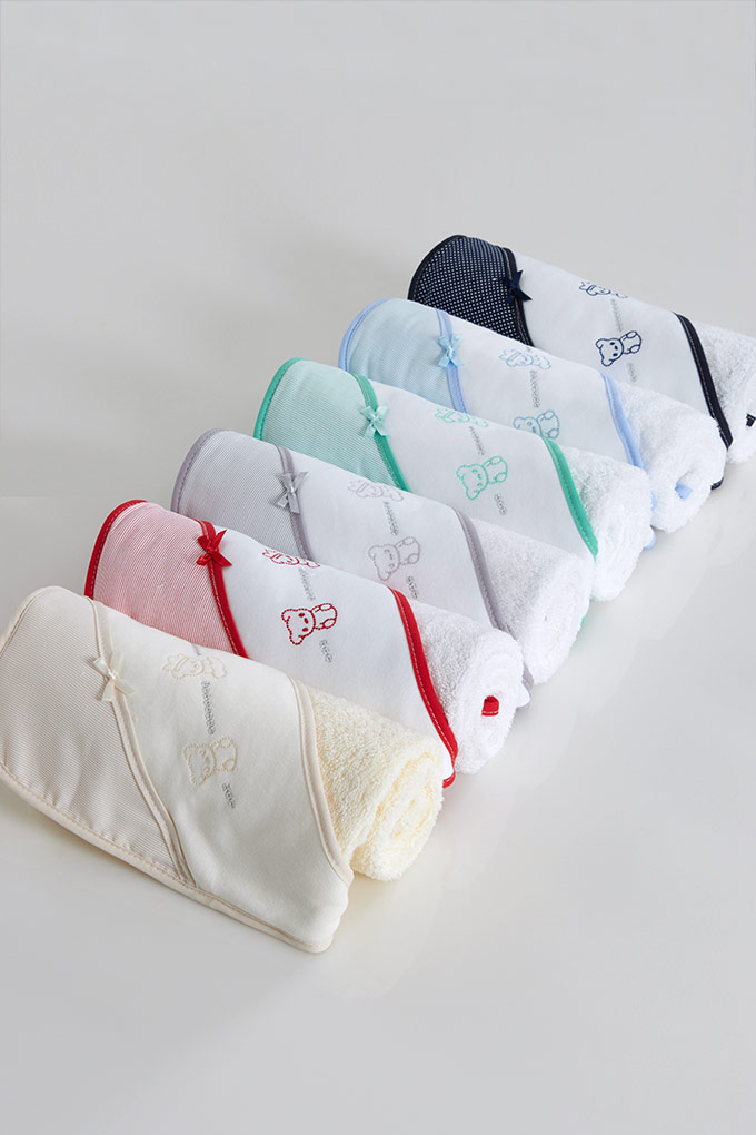 The Three Little Bears Embroidered Baby Towel