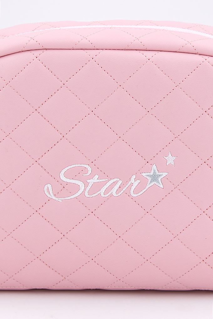Star Padded Synthetic Necessaire