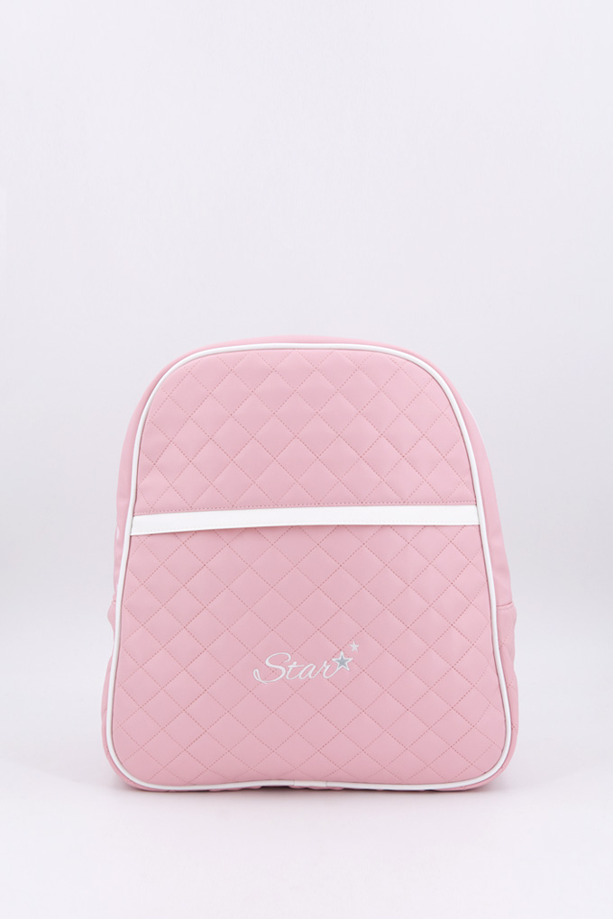 Star Padded Synthetic Backpack