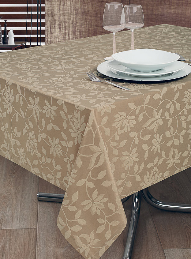 Katia Stain-Resistant Jacquard Tablecloth