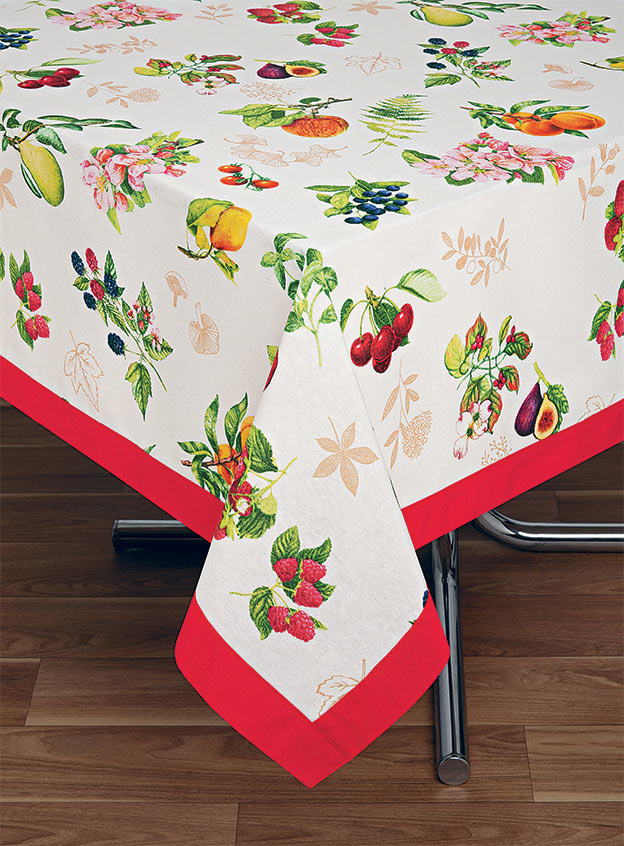 Leona Printed Tablecloth