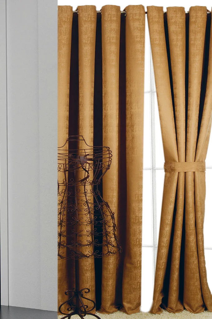 Versátil Jacquard Curtains w/ Rings