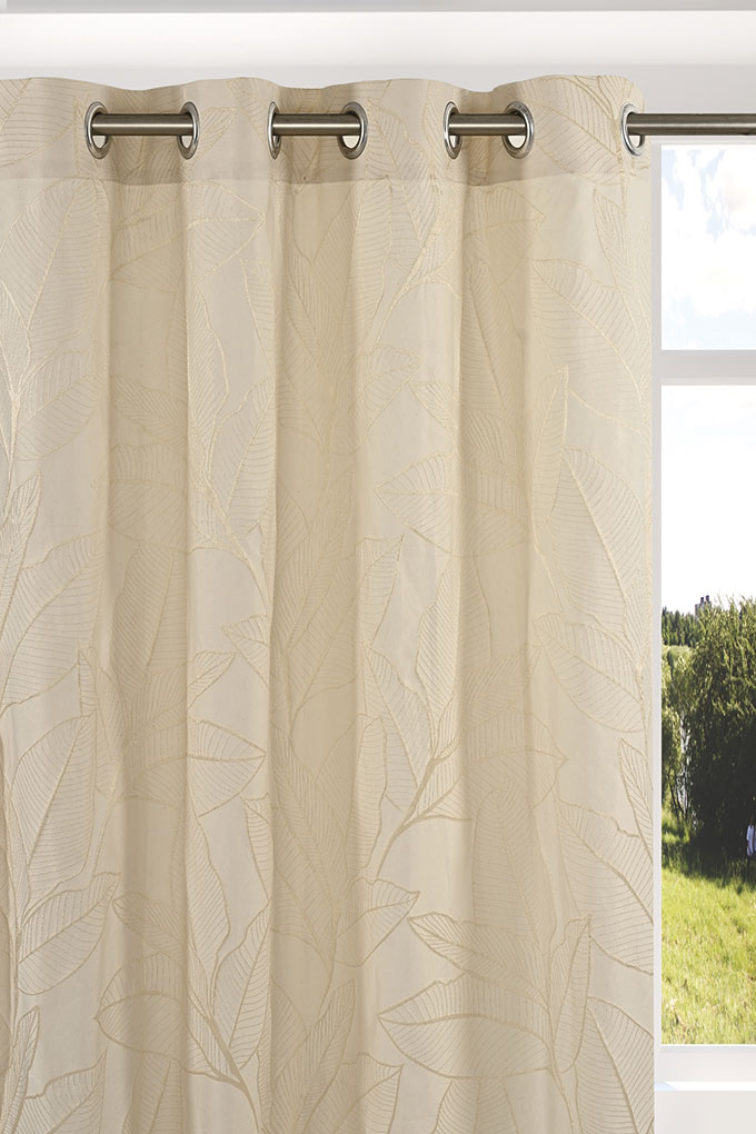 Taiti Jacquard Curtains w/ Rings