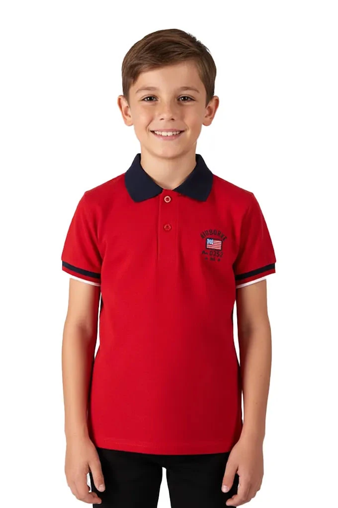 Airbone Boy Piquet Polo Shirt