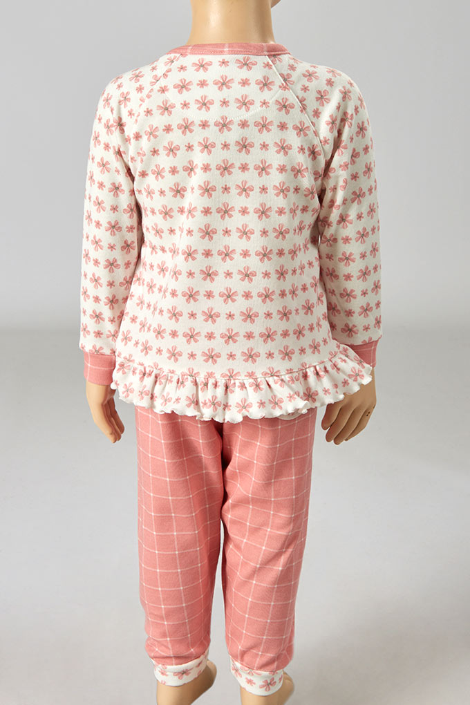 Its Raining Love Girl Thermal Printed Pyjama Set