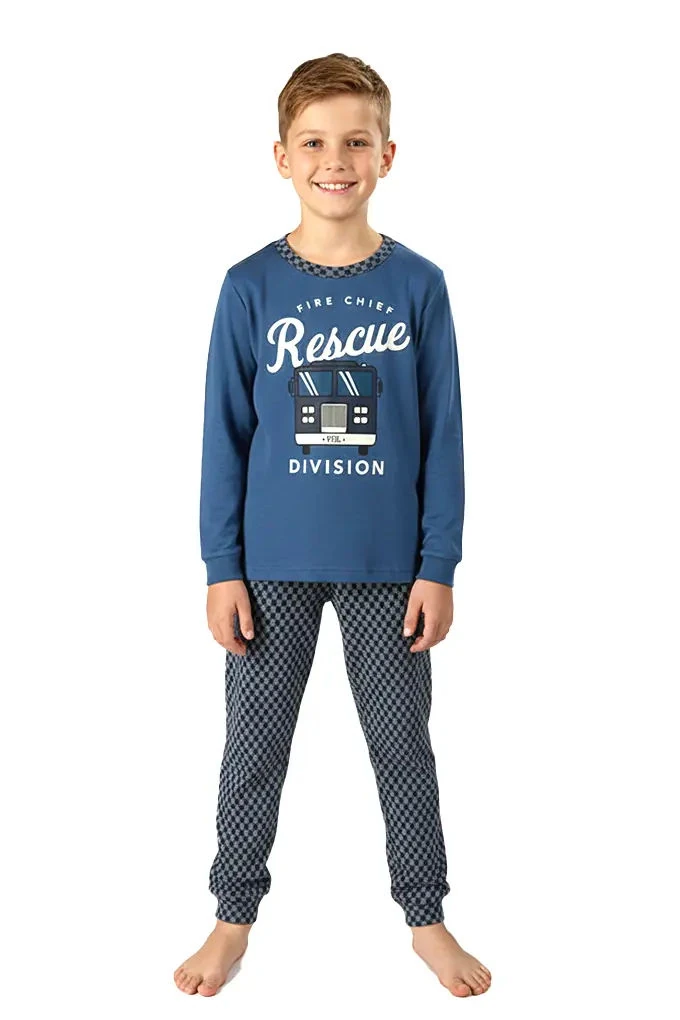 Rescue Boy Thermal Printed Pyjama Set