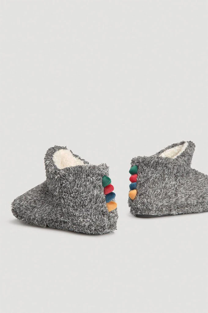 Dinosaur Boy Coral Slippers Boots