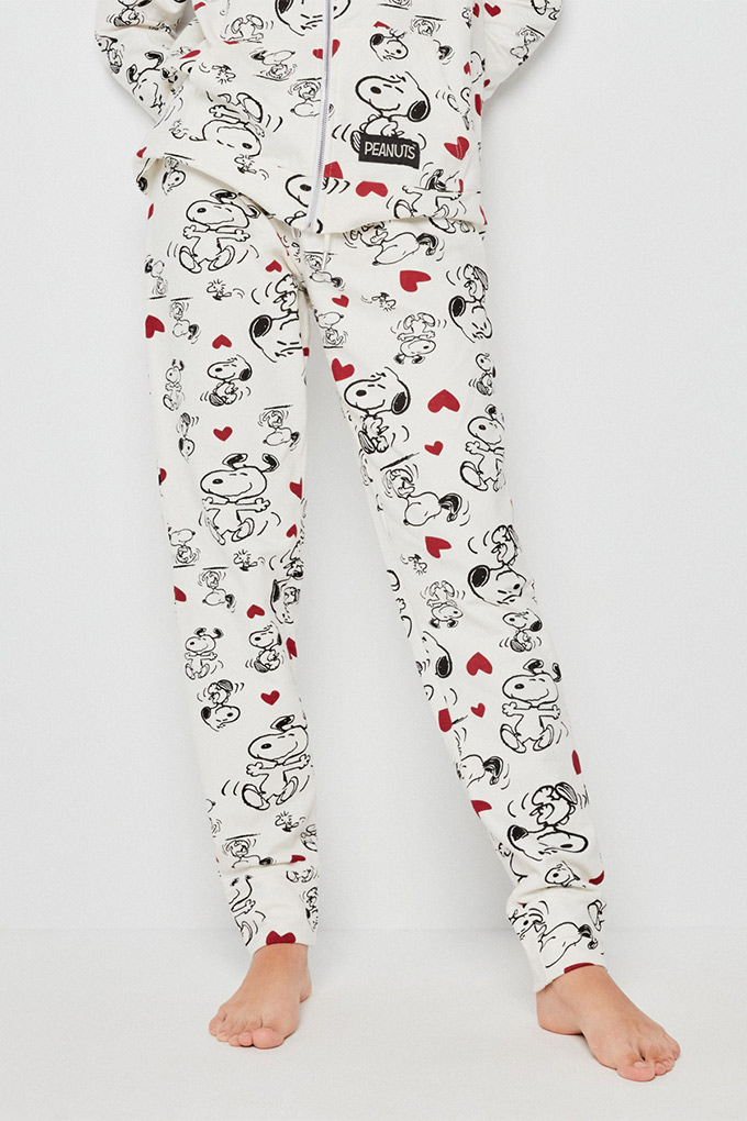 Snoopy Woman Printed Thermal Tracksuit