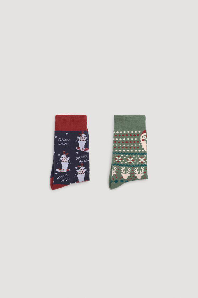 Christmas Non-Slip Printed Socks