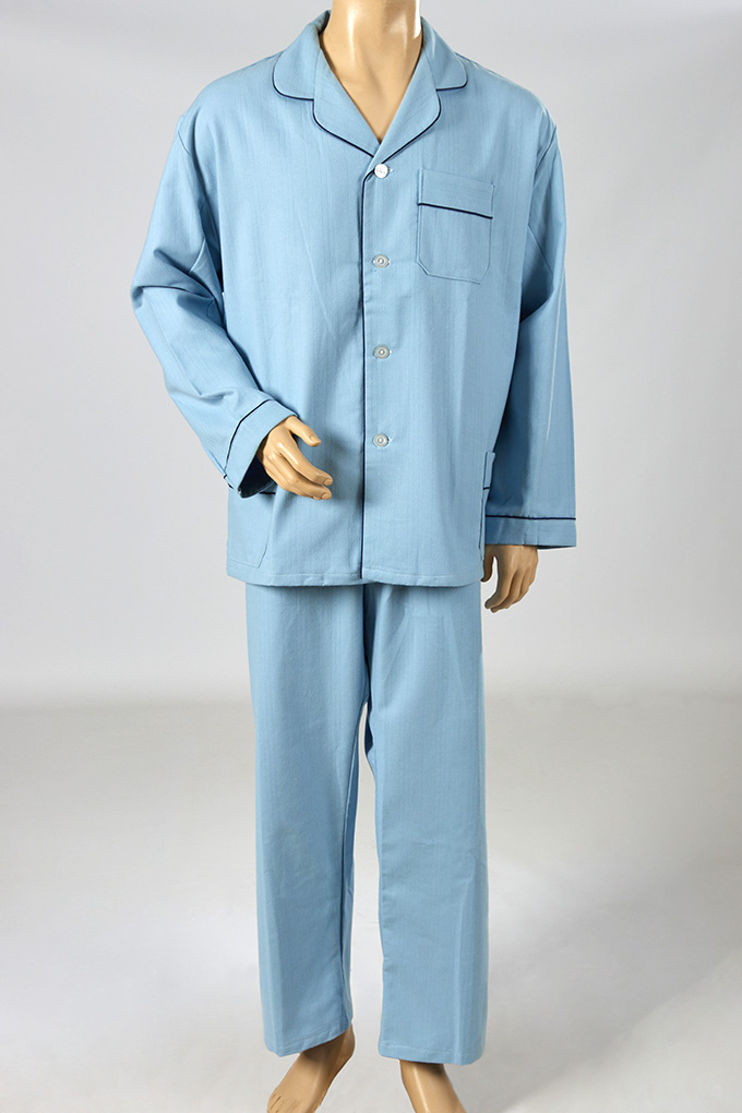 Pijama Cardado Canelado Homem