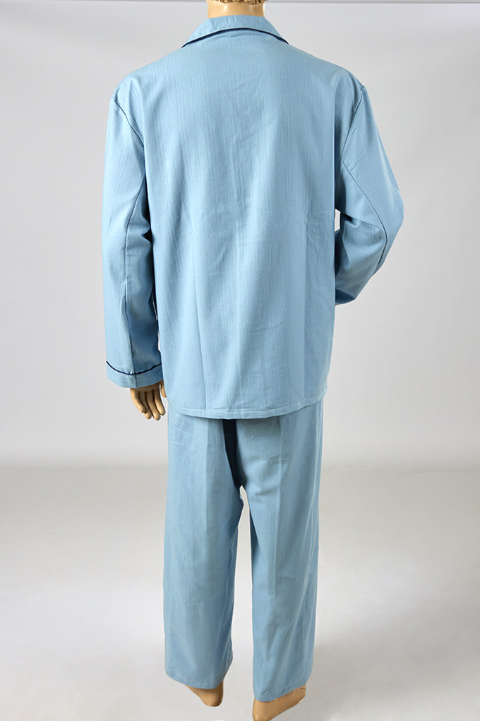Pijama Cardado Canelado Homem_2