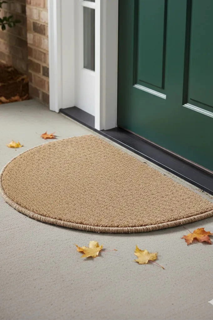 Half Moon Non-Slip Carpet Rug