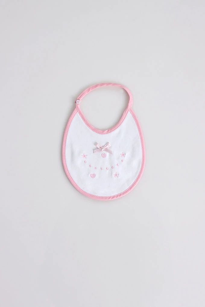 Little Stars Embroidered Bibs