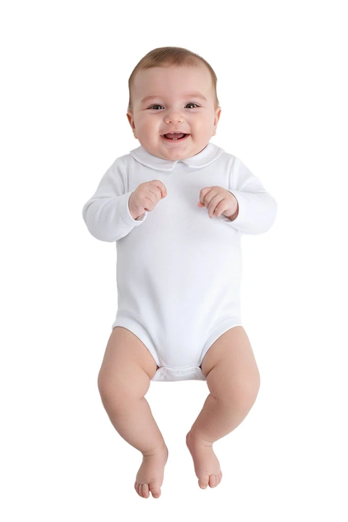 Bodysuit w/ Running Stitch Collar