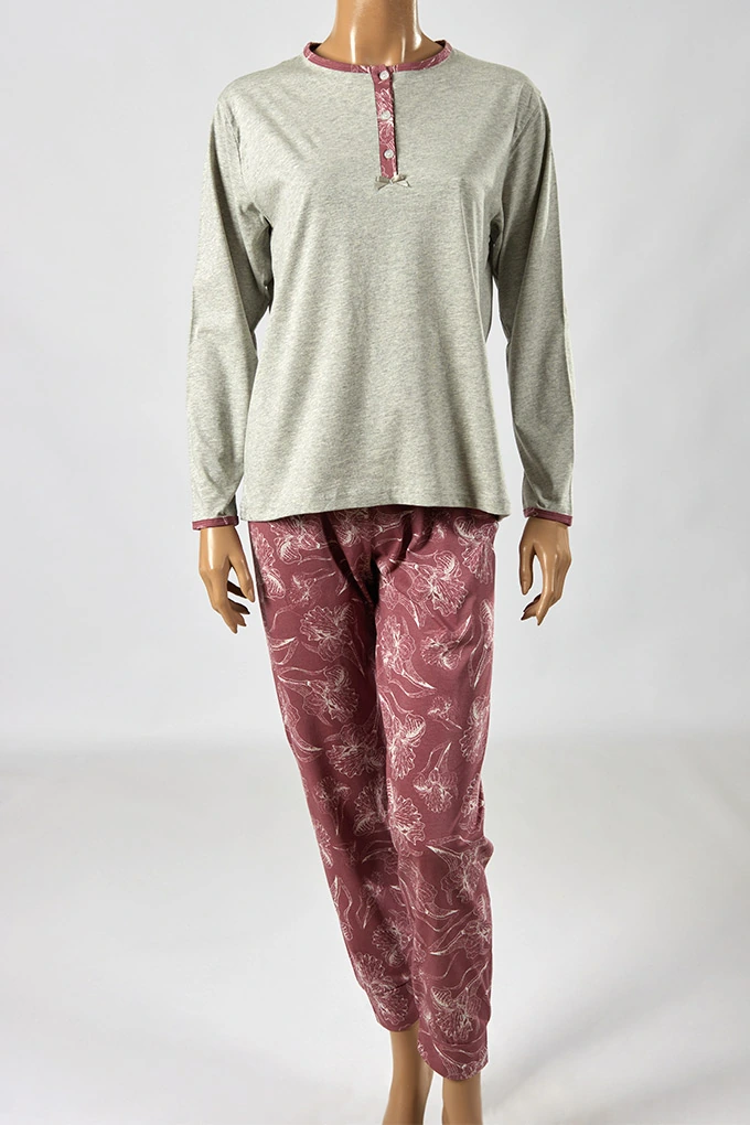 25014 Woman Printed Pyjama Set