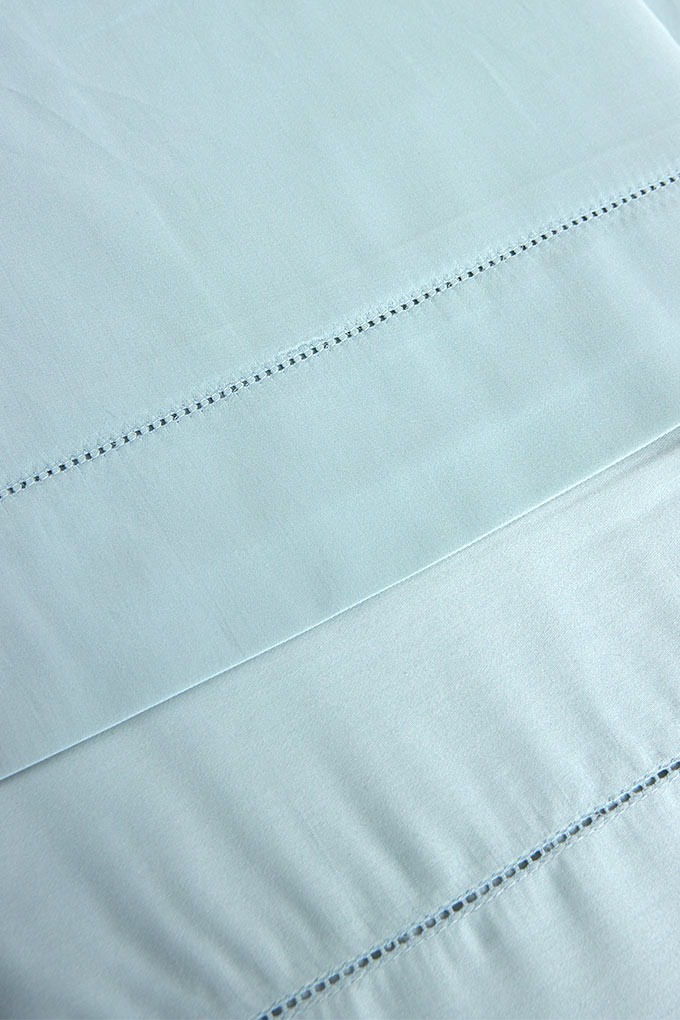 Open Stitch Cotton Satin Sheets Set