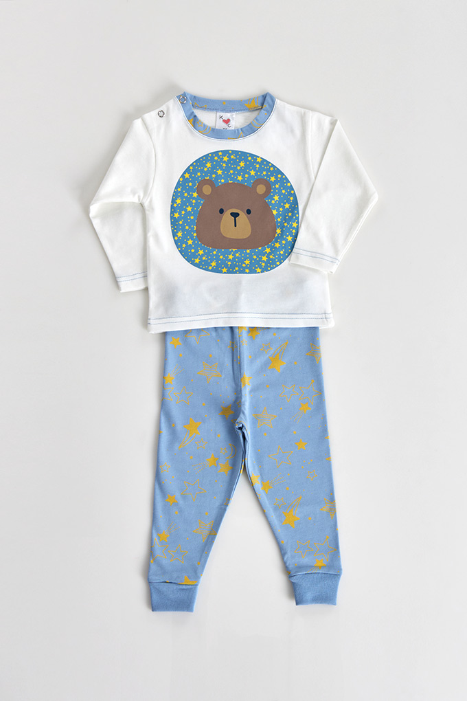 Baby Cotton Printed Pyjama Set