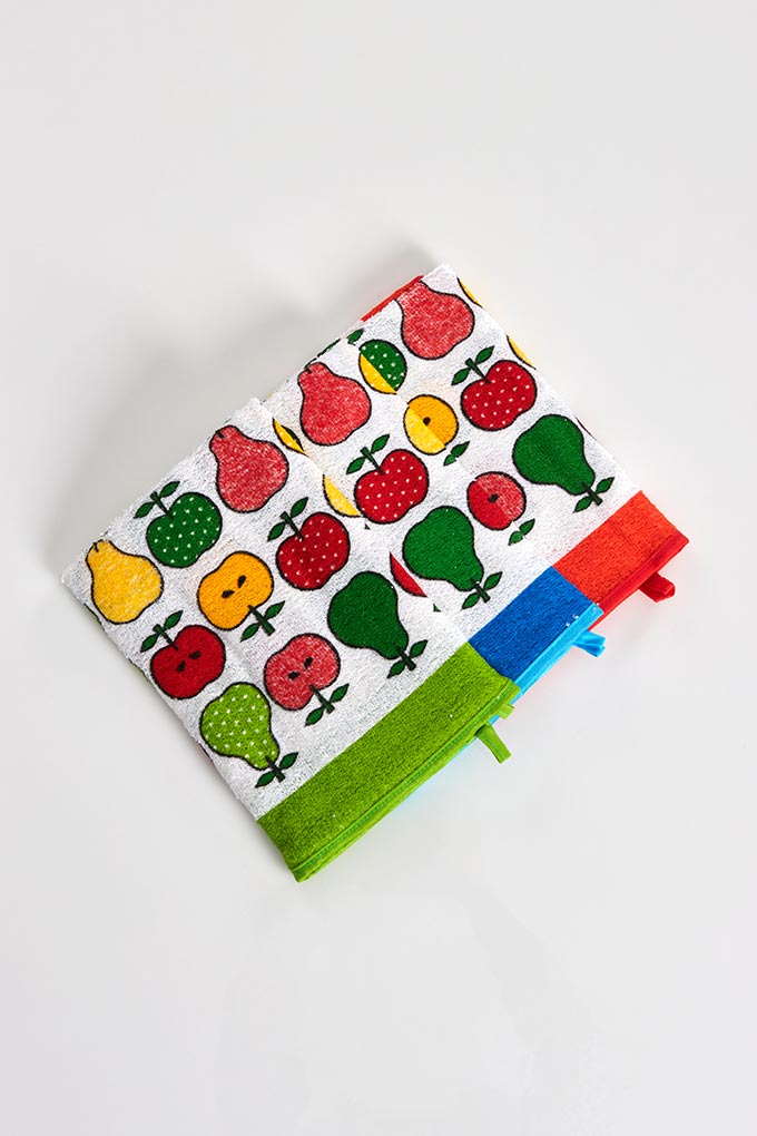 Fruits Printed Terry Kitchen Cloths